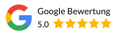 Perfekter Google Bewertungsscore